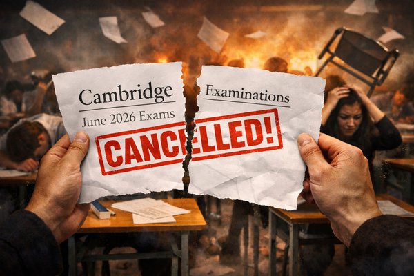 Cambridge June 2026 Exams CANCELLED in UAE, Bahrain and Kuwait